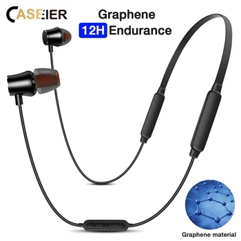 

CASEIER Q6 Neckband Bluetooth Earphone Wireless Earphones For iPhone Xiaomi Earbuds Stereo auriculares fone de ouvido With MIC