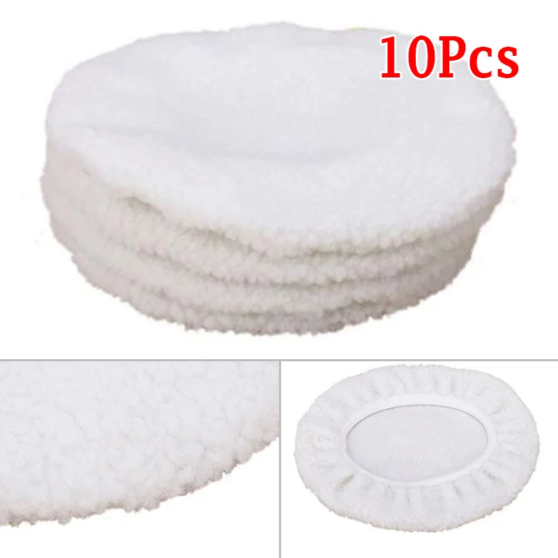 10PCS White 10 Inch Bonnet Polisher Polish Pad Polishing Buffing Car Buffer Waxer
10PCS White 10 Inch Bonnet Polisher Polish Pad Polishing Buffing Car Buffer Waxer
