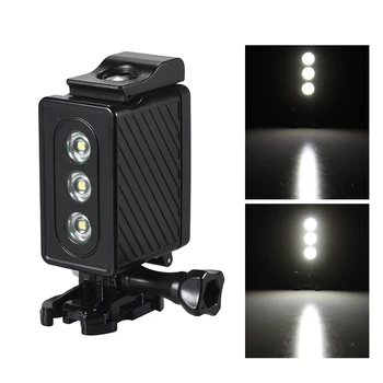 Action Camera LED Light Diving Underwater Lamp 300LM with Rechargeable Battery for GoPro Hero for SJCAM Xiaomi Yi Sports Cameras
Action Camera LED Light Diving Underwater Lamp 300LM with Rechargeable Battery for GoPro Hero for SJCAM Xiaomi Yi Sports Cameras