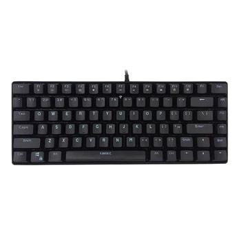 1pc KANANIC Mechanics Keyboard With Black Switch No Backlit 82 Keys Layout Competitive Edition Keyboard Blue Characters
1pc KANANIC Mechanics Keyboard With Black Switch No Backlit 82 Keys Layout Competitive Edition Keyboard Blue Characters