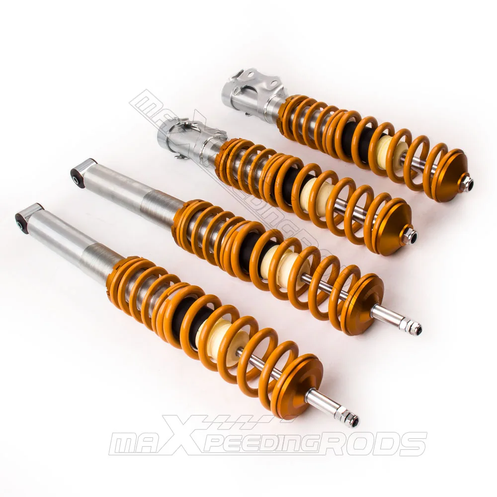 Coilovers Kit for VW MK2 MK3 83-98 for Jetta Mk2 84-92 Ajustable Lowering Shocks Struts
Coilovers Kit for VW MK2 MK3 83-98 for Jetta Mk2 84-92 Ajustable Lowering Shocks Struts