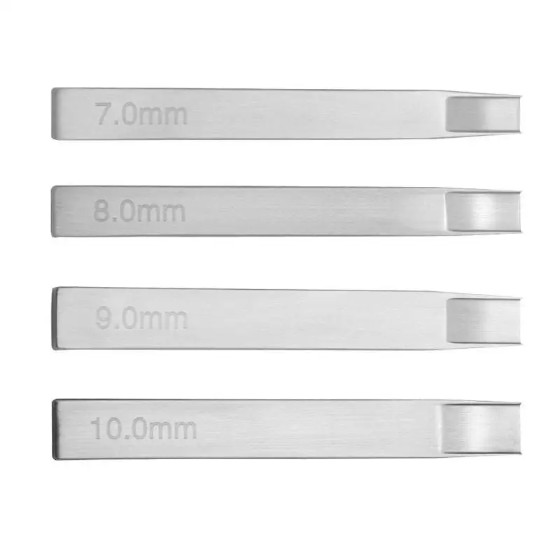7 8 9 10mm Leather Tools Stainless Steel Leathercraft Belt Woven Pattern Weaving Slot Cutter Leather Craft Punch
7 8 9 10mm Leather Tools Stainless Steel Leathercraft Belt Woven Pattern Weaving Slot Cutter Leather Craft Punch