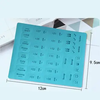 Multi-Color Self Adhesive Mini Calendar Stationery Index Decorative Stickers Label Calendar Sticker DIY Work Schedule Calendar
Multi-Color Self Adhesive Mini Calendar Stationery Index Decorative Stickers Label Calendar Sticker DIY Work Schedule Calendar