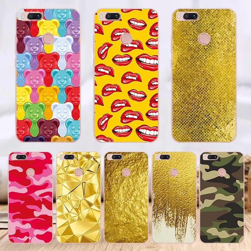 Golden Patterned Back Cover For Xiomi Mi A1 Cases Silicone for Xiaomi Mi A1 Soft TPU Transparent Shell for Xiaomi Mi 5x Coque
Golden Patterned Back Cover For Xiomi Mi A1 Cases Silicone for Xiaomi Mi A1 Soft TPU Transparent Shell for Xiaomi Mi 5x Coque