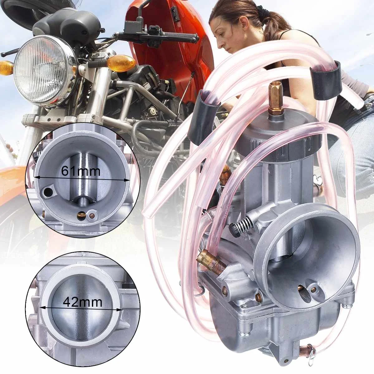 36mm PWK Carburetor for Honda for Suzuki Engine Motorcycle Fuel Supply Parts Carburetor for Kawasaki for Yamaha Dirt Bike Scoote
36mm PWK Carburetor for Honda for Suzuki Engine Motorcycle Fuel Supply Parts Carburetor for Kawasaki for Yamaha Dirt Bike Scoote