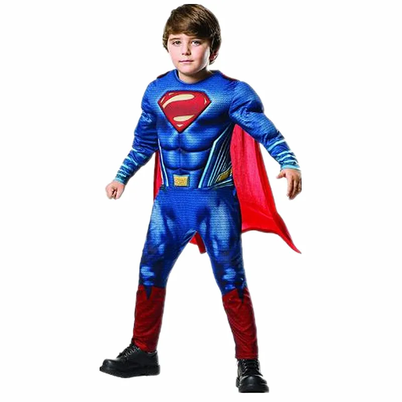 Boy New Superman Muscle Costume Super Hero Cosplay Costume Children Movie Fantasy Party Makeup Halloween Carnival One Piece
Boy New Superman Muscle Costume Super Hero Cosplay Costume Children Movie Fantasy Party Makeup Halloween Carnival One Piece