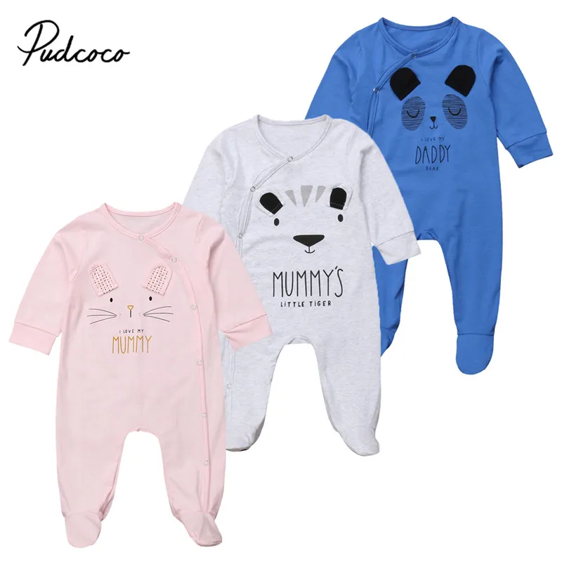 Newborn Infant Baby Girls Boys Cartoon Animal Long Sleeve Babygrow Sleepsuits Pajamas Romper Jumpsuit Casual Cotton Outfit 0-18M
Newborn Infant Baby Girls Boys Cartoon Animal Long Sleeve Babygrow Sleepsuits Pajamas Romper Jumpsuit Casual Cotton Outfit 0-18M