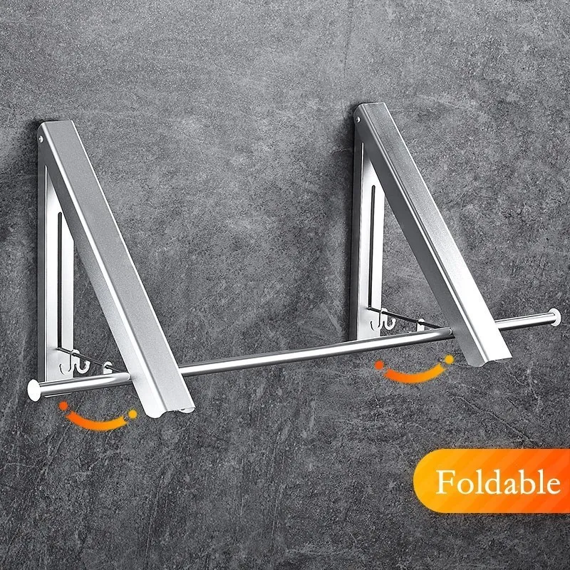 Houmaid Bathroom Stainless Steel Foldable Invisible laundry Clothes Hanging Wall Mounted Clothes Hanger Drying Rack
Houmaid Bathroom Stainless Steel Foldable Invisible laundry Clothes Hanging Wall Mounted Clothes Hanger Drying Rack