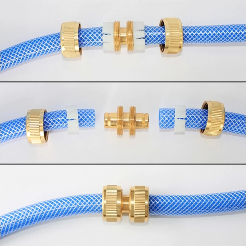 Water Hose Connector Garden Water Hose Lengthening Extension Pipe Joint Connector Adaptor Fitting Copper
Water Hose Connector Garden Water Hose Lengthening Extension Pipe Joint Connector Adaptor Fitting Copper