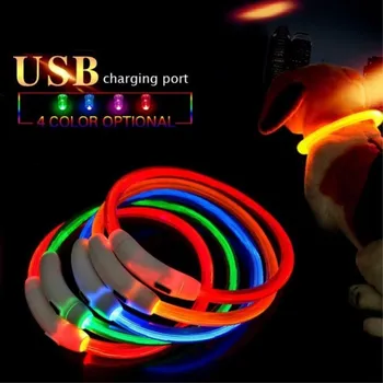 LED Dog Collar Light USB Rechargeable Glowing Dog Collars Luminous Pet Flash Night Charging Collars for Small Medium Large Dog
LED Dog Collar Light USB Rechargeable Glowing Dog Collars Luminous Pet Flash Night Charging Collars for Small Medium Large Dog