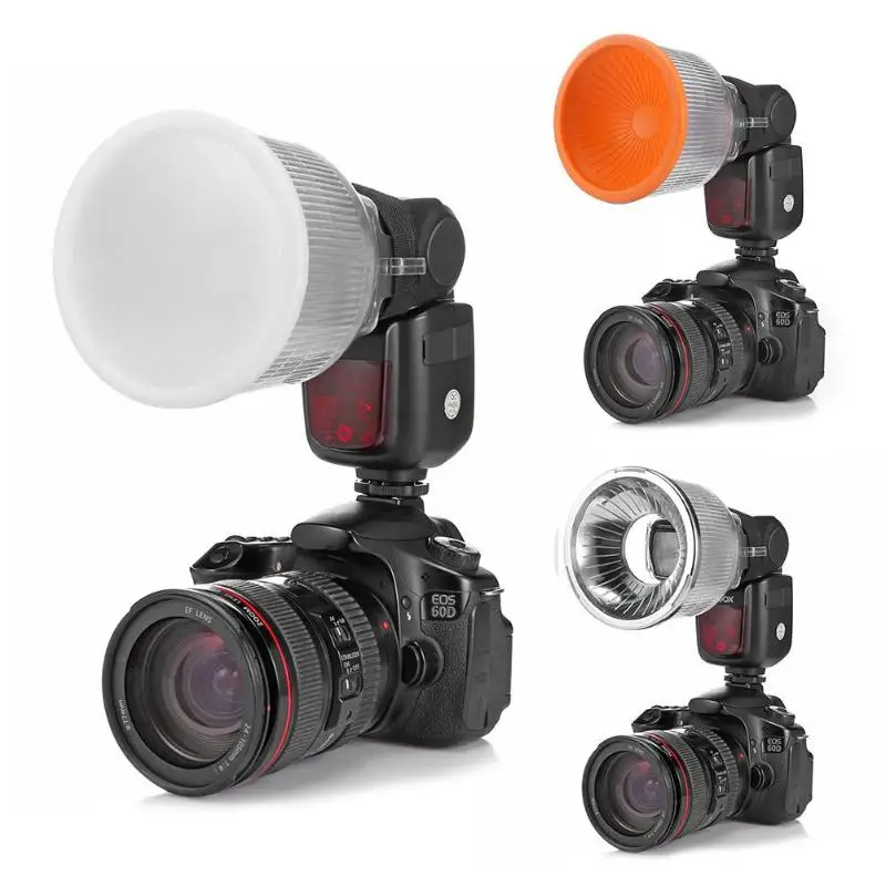 VODOOL Camera Accessories Flash Diffuser Camera Flash Speedlite Universal Cloud Lambency + Cover Case Dome Set for Camcorder
VODOOL Camera Accessories Flash Diffuser Camera Flash Speedlite Universal Cloud Lambency + Cover Case Dome Set for Camcorder
