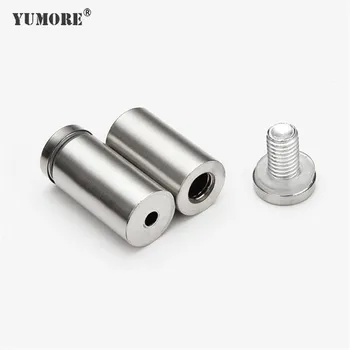 DHL Free Shipping Hollow Fixing Screws 19*25mm Railing Glass Standoff Led Sign Holder 100pcs/lot
DHL Free Shipping Hollow Fixing Screws 19*25mm Railing Glass Standoff Led Sign Holder 100pcs/lot