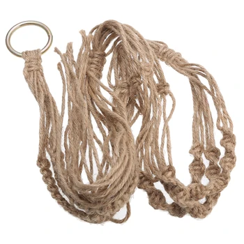 125cm Dark Jute Double Macrame Plant Hanger 2 Tiers Plant Indoor Outdoor Pot Hanging Holder Wall Art Polyester Material
125cm Dark Jute Double Macrame Plant Hanger 2 Tiers Plant Indoor Outdoor Pot Hanging Holder Wall Art Polyester Material