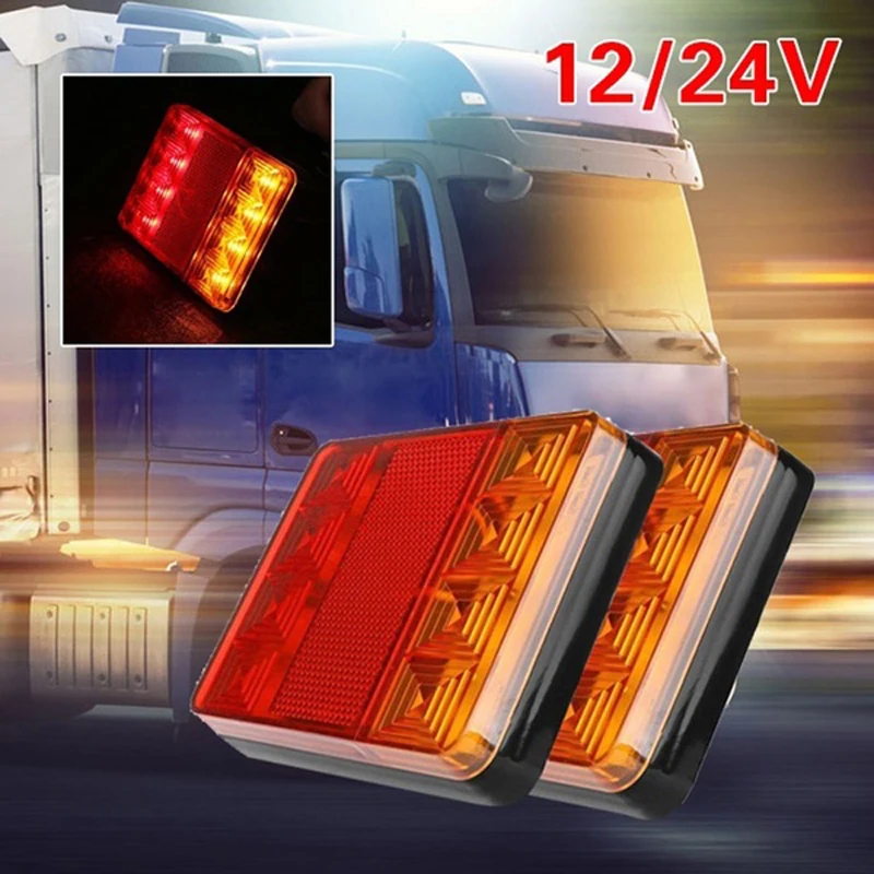 12V/24V Truck Taillights Turn Signal Trailer Trailer Brake Light Truck Highlighter Truck Led Taillight
12V/24V Truck Taillights Turn Signal Trailer Trailer Brake Light Truck Highlighter Truck Led Taillight