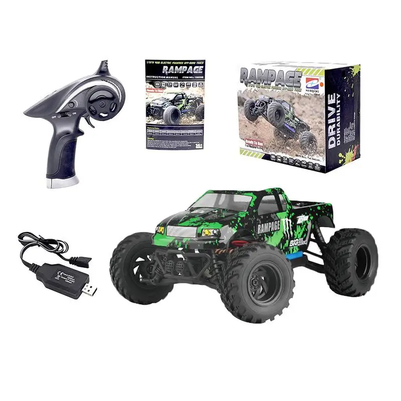 1/18 Car Model Small Big Tires Four-Wheel Drive High-Speed Remote Control Electric RC Off-Road Trucks Toy
1/18 Car Model Small Big Tires Four-Wheel Drive High-Speed Remote Control Electric RC Off-Road Trucks Toy