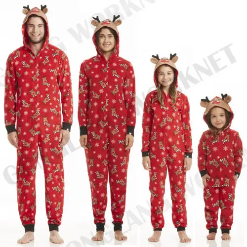 2019 Xmas Family Matching Mums Dad Kids&Baby Pajamas PJs Set Christmas Hooded Sleepwear Nightwear One-pieces Outfits Hot Selling
2019 Xmas Family Matching Mums Dad Kids&Baby Pajamas PJs Set Christmas Hooded Sleepwear Nightwear One-pieces Outfits Hot Selling