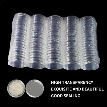 100Pcs Small Round Coin Collection Boxes Commemorative Coin Protection Boxes Display Organizer Collectibles Gifts
100Pcs Small Round Coin Collection Boxes Commemorative Coin Protection Boxes Display Organizer Collectibles Gifts