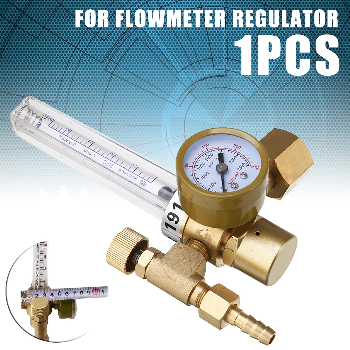 1pc Argon CO2 Mig Tig Flow Meter Gas Regulator Flowmeter Welding Weld Gauge Argon Regulator Pressure Reducer
1pc Argon CO2 Mig Tig Flow Meter Gas Regulator Flowmeter Welding Weld Gauge Argon Regulator Pressure Reducer