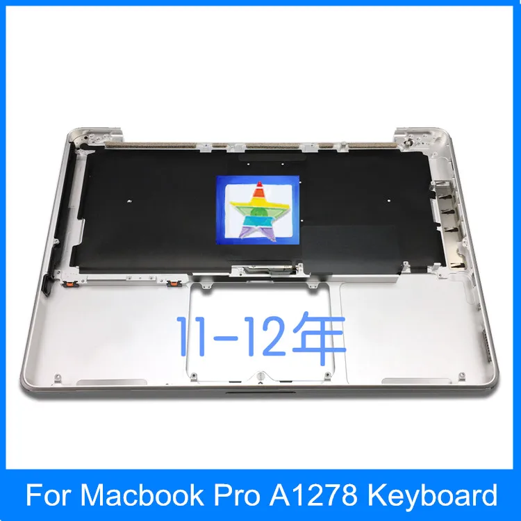 100% Genuine for Macbook Pro 13" A1278 US Topcase With US Keyboard + Backlight + Battery indicator 2011 2012 Year
100% Genuine for Macbook Pro 13" A1278 US Topcase With US Keyboard + Backlight + Battery indicator 2011 2012 Year
