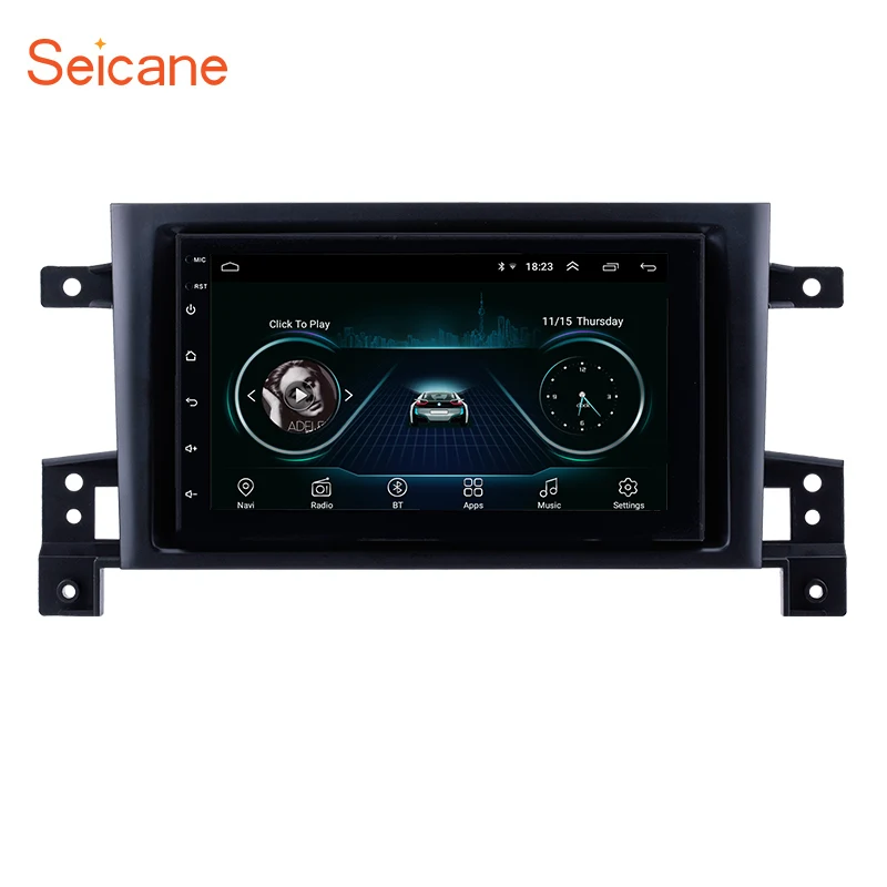 Автомобильный мультимедийный плеер Seicane с GPS-навигацией Android 8 1 для Suzuki GRAND VITARA
