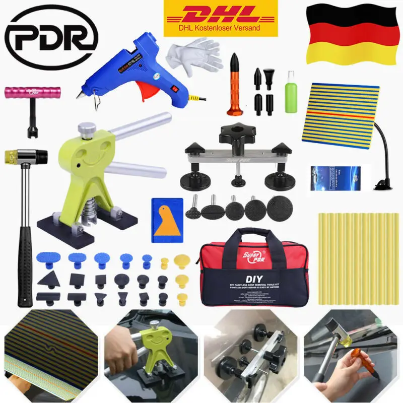 44pcs/set PDR Dent Lifter Dent Repair Repair Dent Removal Lines Panel Set Dents Repair Puller Repair Kit
44pcs/set PDR Dent Lifter Dent Repair Repair Dent Removal Lines Panel Set Dents Repair Puller Repair Kit