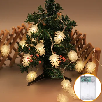 Christmas Night Lamp Explosion Models Night Light LED Pine Cone Modeling String Lamp Garden ting yuan shu Ins Decoration Lights
Christmas Night Lamp Explosion Models Night Light LED Pine Cone Modeling String Lamp Garden ting yuan shu Ins Decoration Lights