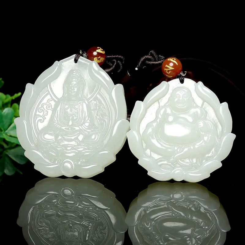 2019 Lovers' Titanium Buda Druzy Popsocket Reiki Handicraft Gift Xinjiang Natural Genuine Hotan Couple Yue Guanyin Gong Pendant
2019 Lovers' Titanium Buda Druzy Popsocket Reiki Handicraft Gift Xinjiang Natural Genuine Hotan Couple Yue Guanyin Gong Pendant