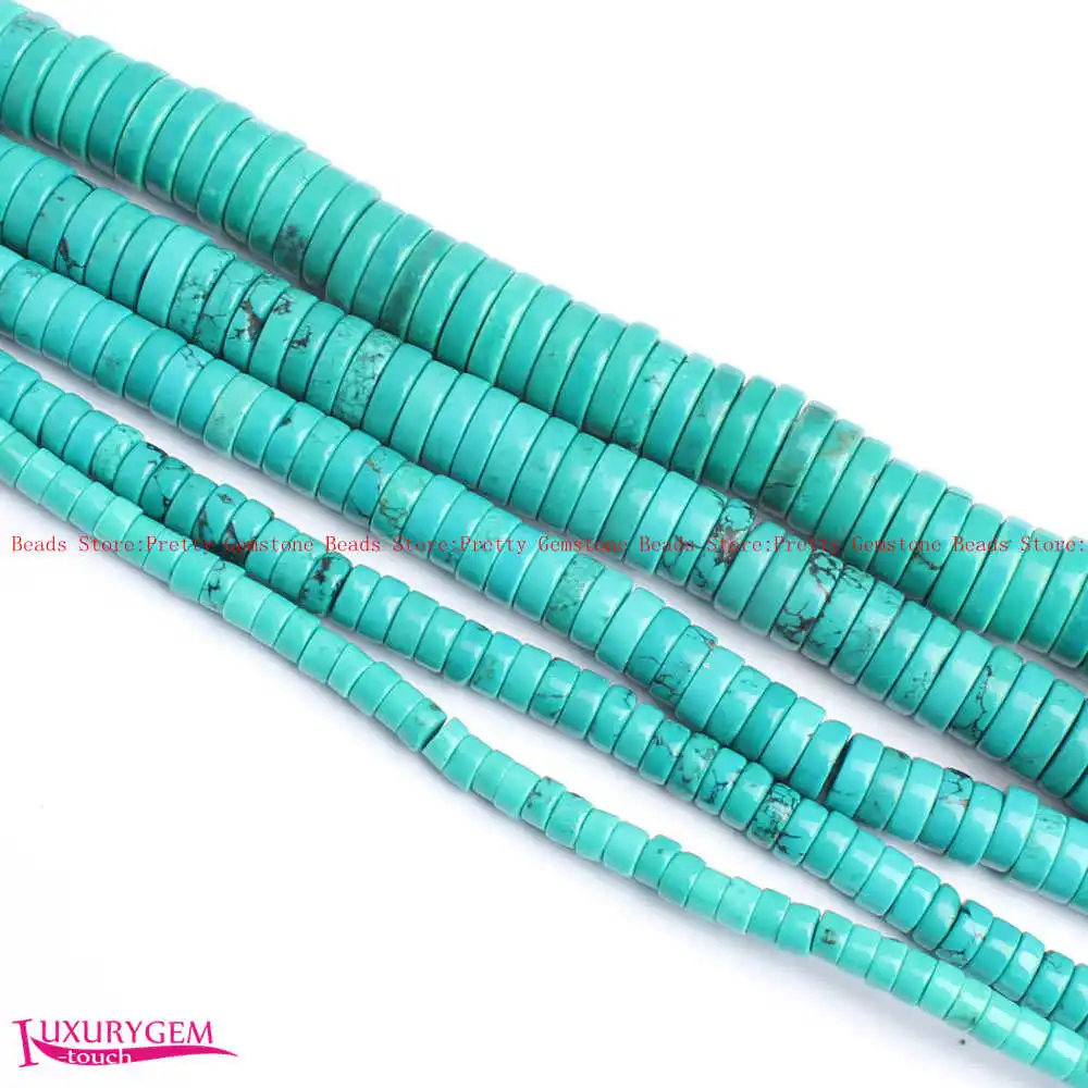 2x4mm 3x5mm 3x6mm 3x8mm 3x10mm 3x12mm Smooth Blue Natural Turquoises Beads 15 Inch Jewelry Making wj435
2x4mm 3x5mm 3x6mm 3x8mm 3x10mm 3x12mm Smooth Blue Natural Turquoises Beads 15 Inch Jewelry Making wj435