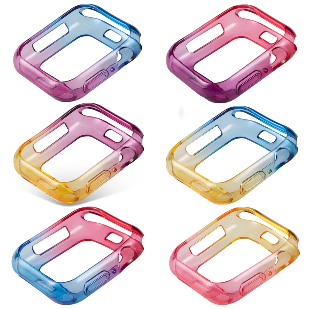 NEW Case Cover For Apple Watch Band Serie 4 40mm 44mm Ultra-thin Shell Soft TPU Protective Frame For iWatch Case 40 44 mm Bumper
NEW Case Cover For Apple Watch Band Serie 4 40mm 44mm Ultra-thin Shell Soft TPU Protective Frame For iWatch Case 40 44 mm Bumper