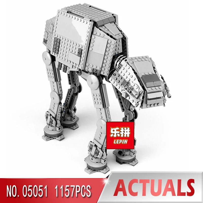Lepin 05051 Wars on Star Force Toys Awaken The AT AT Transportation Armored Robot Legoinglys 75054 Building Blocks Bricks Toy
Lepin 05051 Wars on Star Force Toys Awaken The AT AT Transportation Armored Robot Legoinglys 75054 Building Blocks Bricks Toy