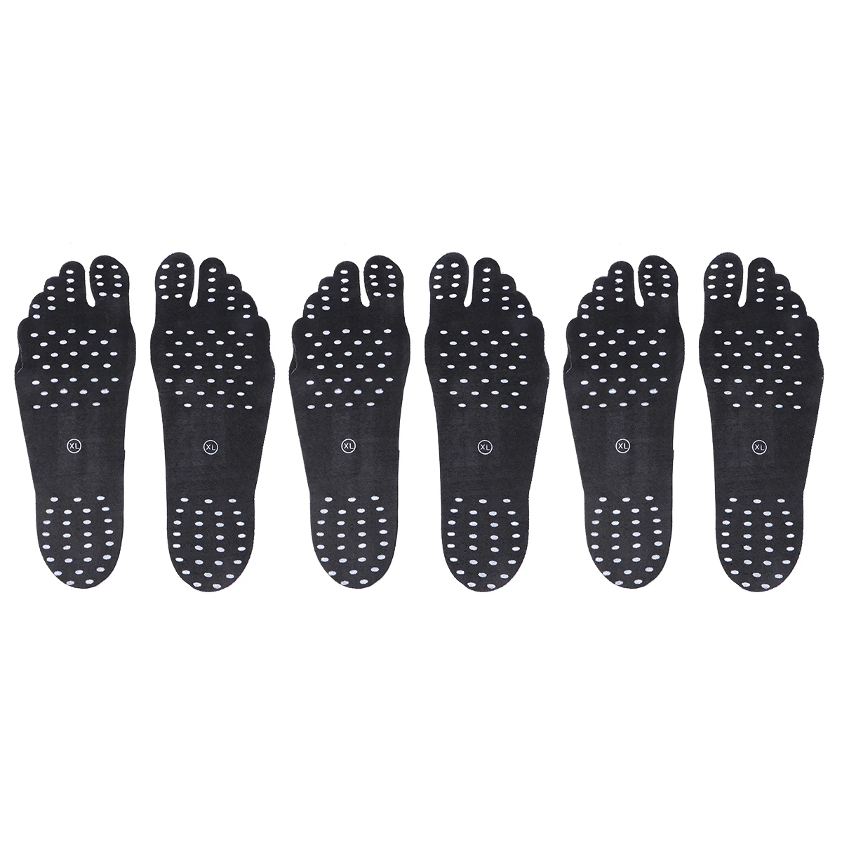 3 Pairs of Invisible Beach Insoles Barefoot Adhesive Foot Pads Waterproof Non-slip Stick on Insoles for Beach Pool Spa
3 Pairs of Invisible Beach Insoles Barefoot Adhesive Foot Pads Waterproof Non-slip Stick on Insoles for Beach Pool Spa