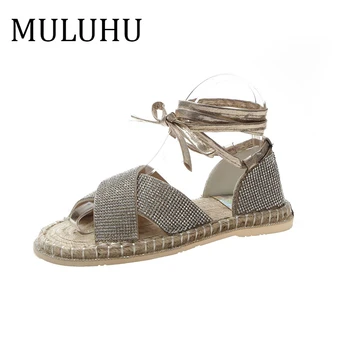 MULUHU 2019 New Summer Woman Shoes Casual Ankle Strap Woman Sandals Outdoor Flat Shoes Luxury Brand Riband Dropshipping
MULUHU 2019 New Summer Woman Shoes Casual Ankle Strap Woman Sandals Outdoor Flat Shoes Luxury Brand Riband Dropshipping
