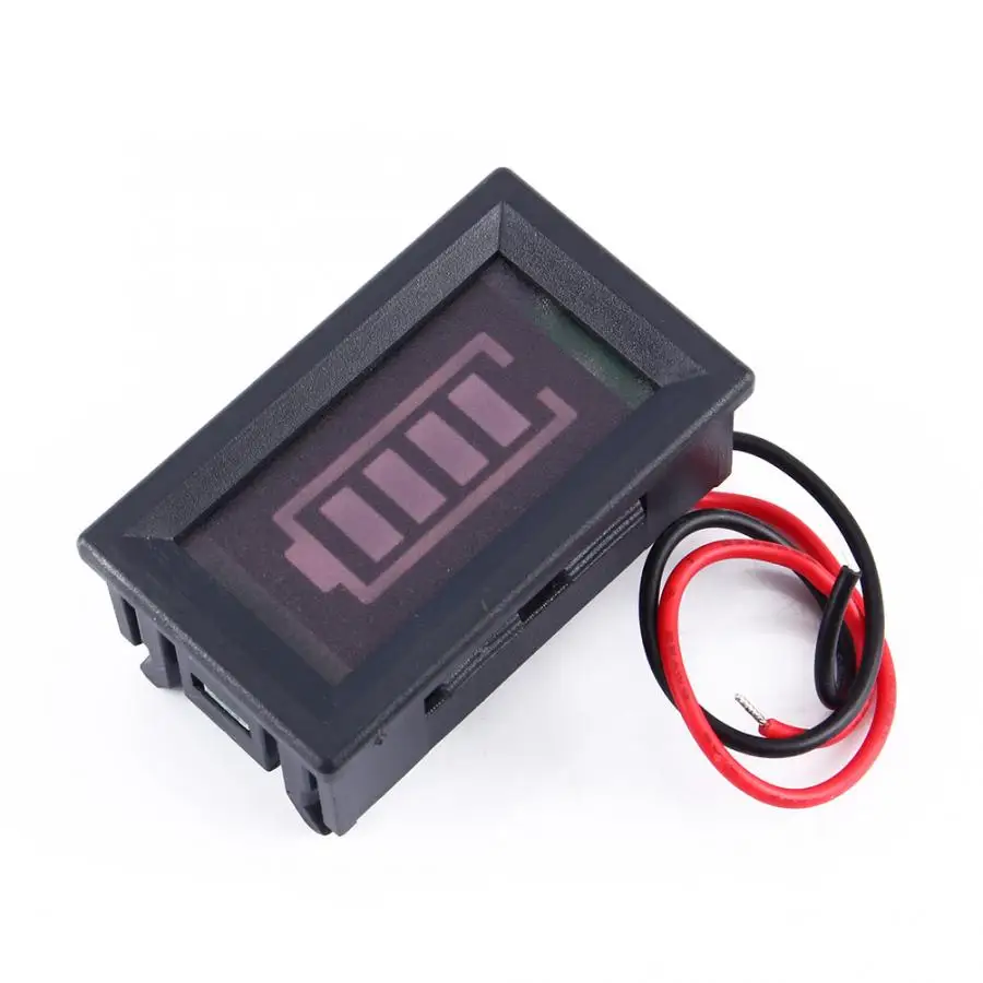 12V Car Lead Acid Battery Capacity Tester Level Indicator Battery Tester Lithium Battery Capacity Meter LED Tester Display
12V Car Lead Acid Battery Capacity Tester Level Indicator Battery Tester Lithium Battery Capacity Meter LED Tester Display