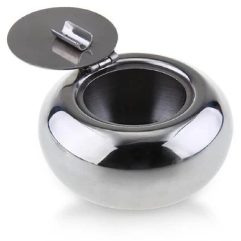 Creative Stainless Steel Drum Shape Lid Ashtray With Cover Car Living Room Office Ashtray Cigarette Cigar Smokeless Ashtray
Creative Stainless Steel Drum Shape Lid Ashtray With Cover Car Living Room Office Ashtray Cigarette Cigar Smokeless Ashtray