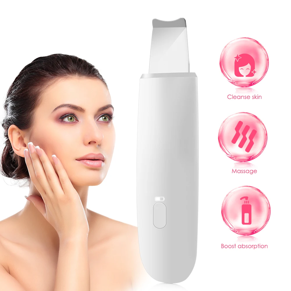 BZ-0113 Ultrasonic Skin Scrubber Blackhead Remover Acne Treatment Anti-Wrinkle Refreshing Beauty Instrument
BZ-0113 Ultrasonic Skin Scrubber Blackhead Remover Acne Treatment Anti-Wrinkle Refreshing Beauty Instrument