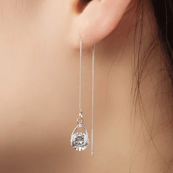 Zircon Droplets Long Tassel Drop Earrings with Diamond Bizuteria Gold and Wedding Brincos Amethyst Pearl Drop Earring Women 2019
Zircon Droplets Long Tassel Drop Earrings with Diamond Bizuteria Gold and Wedding Brincos Amethyst Pearl Drop Earring Women 2019
