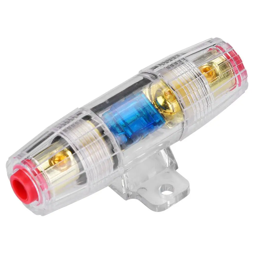 1 In 1 Out Fuse Distribution Block Car Audio Fuse Holder 4/6/8 Gauge 32V 60A Tool
1 In 1 Out Fuse Distribution Block Car Audio Fuse Holder 4/6/8 Gauge 32V 60A Tool