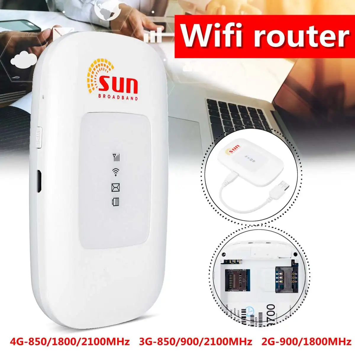 Universal PR2 4G 3G LTE WIFI Mobile Hotspot Wireless RouterPortable wifi 4g-850/1800/2100MHz 3g-850/900/2100MHz 2g-900/1800MHz
Universal PR2 4G 3G LTE WIFI Mobile Hotspot Wireless RouterPortable wifi 4g-850/1800/2100MHz 3g-850/900/2100MHz 2g-900/1800MHz