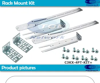 Rack mount kits Rail C3KX-4PT-KIT= Extension Rails & Brackets 4-Point Mount for Cisco WS-C3560X and WS-C3750X Swtichs
Rack mount kits Rail C3KX-4PT-KIT= Extension Rails & Brackets 4-Point Mount for Cisco WS-C3560X and WS-C3750X Swtichs