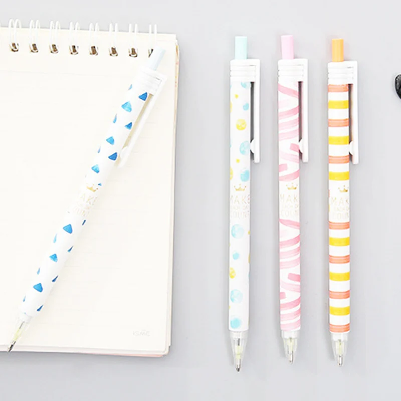 0.7mm Stripe Mechanical Pencil Simple Colorful Automatic Pens For Writing Girls Gift Office School Supplies Kawaii Stationery
0.7mm Stripe Mechanical Pencil Simple Colorful Automatic Pens For Writing Girls Gift Office School Supplies Kawaii Stationery