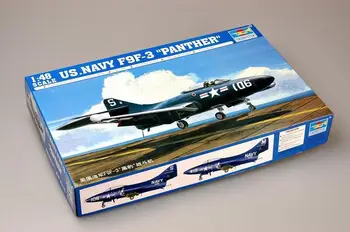 Trumpeter 02834 1/48 US Navy F9F-3 Panther Fighter Warplane Airplane Model TH07205-SMT2
Trumpeter 02834 1/48 US Navy F9F-3 Panther Fighter Warplane Airplane Model TH07205-SMT2