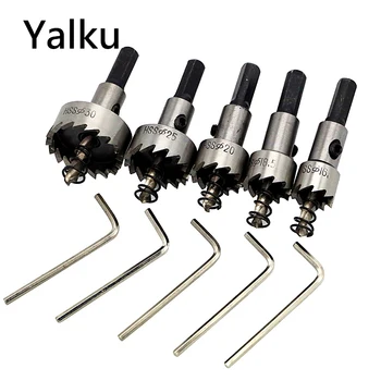 Yalku 10 pcs Core Drill Bits With Mini Wrench Power Tool Carbide Tip HSS Core Drills Bits Hole Saw Set Drill Bit Metal Sawtooth
Yalku 10 pcs Core Drill Bits With Mini Wrench Power Tool Carbide Tip HSS Core Drills Bits Hole Saw Set Drill Bit Metal Sawtooth
