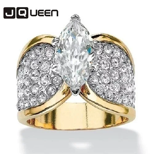 Gold Color Crystal Zircon Wedding Engagement Ring For Women Female Finger Knuck Ring Bague Femme
Gold Color Crystal Zircon Wedding Engagement Ring For Women Female Finger Knuck Ring Bague Femme