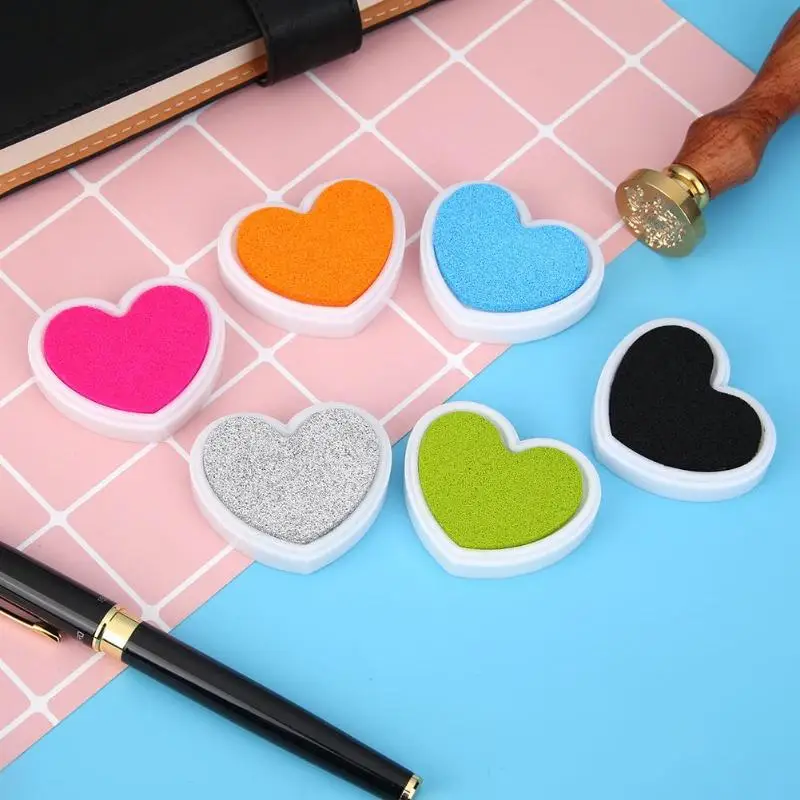 6 colors Ink Pad Scrapbooking Colorful Inkpad Stamp Sealing Decoration Fingerprint Stencil Card Making DIY Crafts
6 colors Ink Pad Scrapbooking Colorful Inkpad Stamp Sealing Decoration Fingerprint Stencil Card Making DIY Crafts