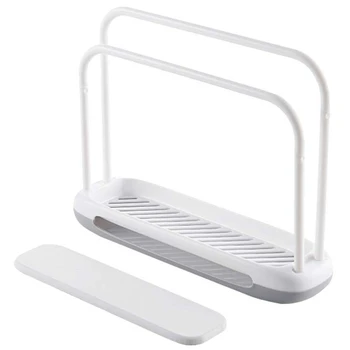 Detachable Towel Storage Rack Dishcloth Sponge Drying Rack Quick Drying Water Absorbing Double Rod Rag Stand (White)
Detachable Towel Storage Rack Dishcloth Sponge Drying Rack Quick Drying Water Absorbing Double Rod Rag Stand (White)