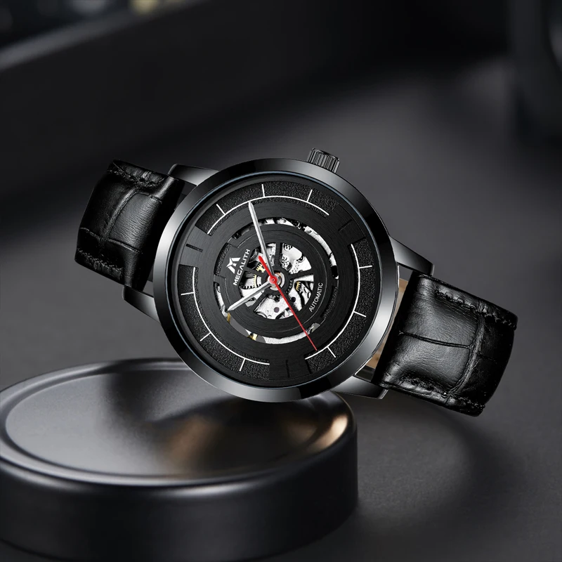 MEGALITH Business Casual Men Automatic Mechanical Watch Daily Waterproof Men Watch Leather Strap Male Clock Relogio Masculino
MEGALITH Business Casual Men Automatic Mechanical Watch Daily Waterproof Men Watch Leather Strap Male Clock Relogio Masculino