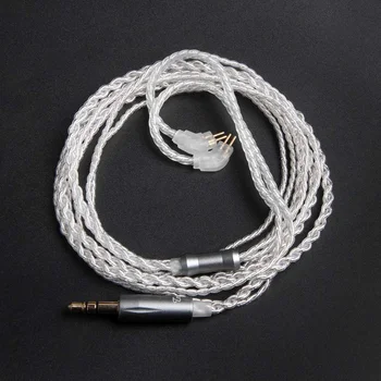 TRN Plated Silver Cable 0.75mm 2 Pin MMCX Pin Repair Silver Plated Cable for TRN V10 TRN V20 for BGVP DS1 DX3s
TRN Plated Silver Cable 0.75mm 2 Pin MMCX Pin Repair Silver Plated Cable for TRN V10 TRN V20 for BGVP DS1 DX3s