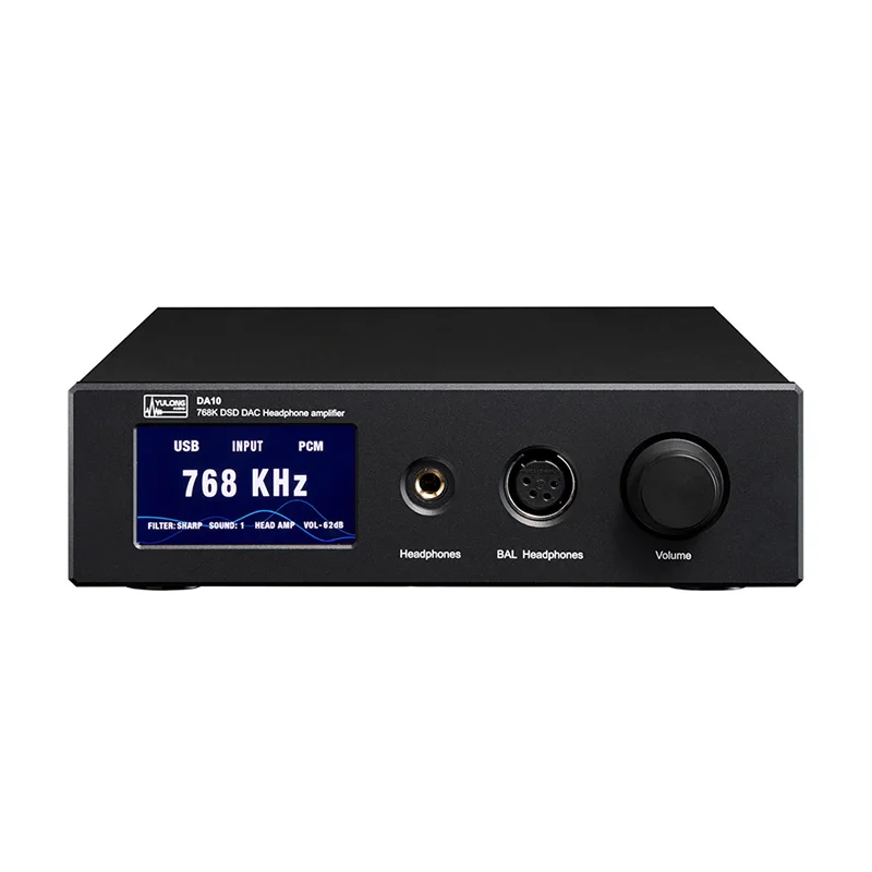 Yulong DA10 AK4497 768K DSD DAC усилитель для наушников с одним концом/балансом Hifi музыкальный