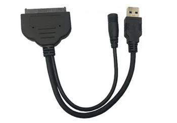 100pcs SATA USB3.0 Adapter Cable Converter For 2.5" 3.5" HDD SSD Hard Disk Driver Laptop SATA Adapter Cable USB 3.0 to SATA3
100pcs SATA USB3.0 Adapter Cable Converter For 2.5" 3.5" HDD SSD Hard Disk Driver Laptop SATA Adapter Cable USB 3.0 to SATA3