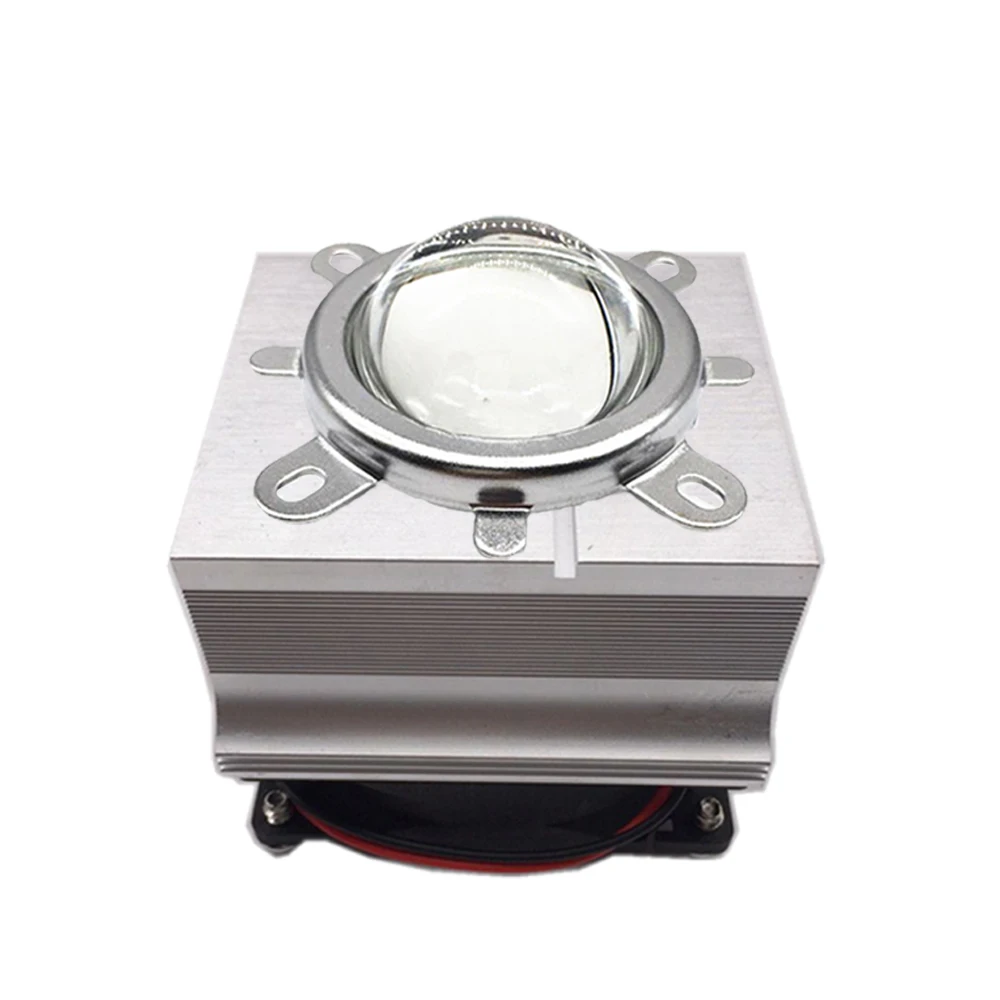 

DC12V 20-60W Aluminium LED Heat Sink Cooling Fan 60/120 Degree 44mm Lens + Reflector Brack+ Fixed Bracket